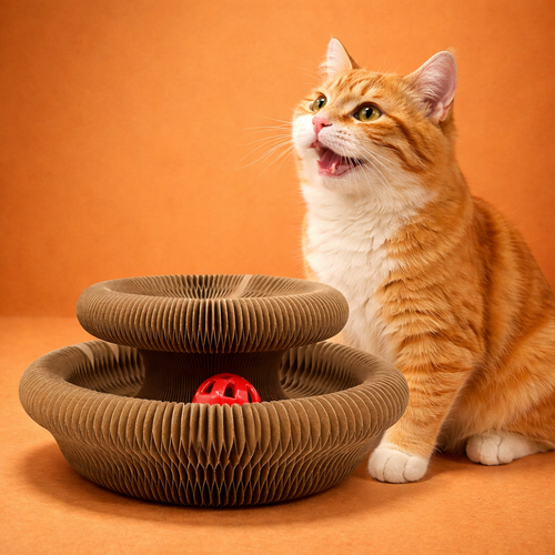 Honeycomb Cat Scratcher